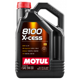 Motul Synthetic Engine Oil 8100 5W30 X-CESS 5L buy in USA