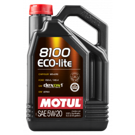 Motul 5L Synthetic Engine Oil 8100 5W20 ECO-LITE buy in USA