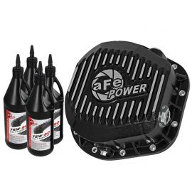 aFe Pro Series Rear Diff Cover Kit Black w/ Gear Oil 86-16 Ford F-250/F-350 V8 7.3L/6.0L/6.4L/6.7L buy in USA