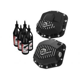 aFe Pro Series Front and Rear Diff Cover Kit w/ Oil 2018+ Jeep Wrangler (JL) V6 3.6L (Dana M220) buy in USA