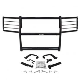 Go Rhino 08-10 Ford F-250/350 Super Duty 3000 Series StepGuard Center Grille + Brush Guards - Blk buy in USA