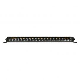 Go Rhino Xplor Blackout Combo Series Sgl Row LED Light Bar w/Amber (Side/Track Mount) 20.5in. - Blk buy in USA