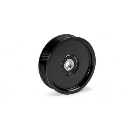 Fleece Performance 03-18 Dodge 2500/3500 Cummins Upper Fan Pulley Idler (Black Contrast) buy in USA