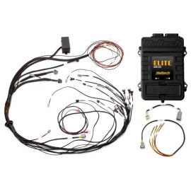 Haltech Elite 1500 Terminated Harness ECU Kit w/ Square EV1 Injector Connectors buy in USA