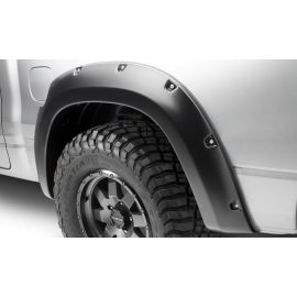 Bushwacker 19-22 Dodge Ram 1500 Pocket Style Rear Flares 2pc - Black buy in USA