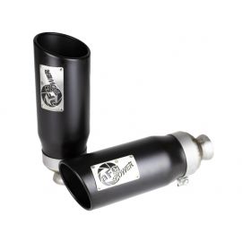 aFe MACH Force-XP 4-1/2in Steel OE Replacement Exhaust Tips - 2021+ Dodge Ram (5.7L V8) - Black buy in USA