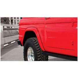 Bushwacker 66-77 Ford Bronco Cutout Style Flares 2pc - Black buy in USA