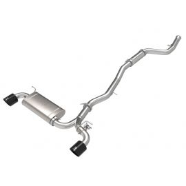 aFe POWER Takeda 2021 Toyota Supra 2.0L (t) 2.5in-3in 304 SS CB Exhaust w/ Black Tips buy in USA