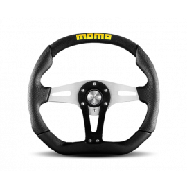 Momo Trek Steering Wheel 350 mm - Black AirLeather/Brshd Al Spokes buy in USA