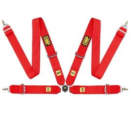 OMP Safety Harness First 3In 4 Points Red Fia 8854/98 buy in USA