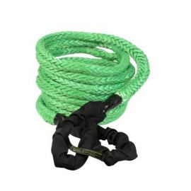 Voodoo Offroad 2.0 Santeria Series 7/8in x 30 ft Kinetic Recovery Rope with Rope Bag - Green buy in USA