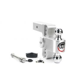 Weigh Safe 180 Hitch 6in Drop Hitch & 2.5in Shank (10K/18.5K GTWR) w/WS05 - Aluminum buy in USA