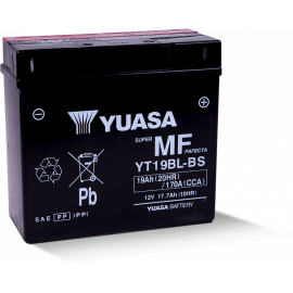 Yuasa YT19BL-BS Maintenance Free AGM 12 Volt Battery (Bottle Supplied) buy in USA