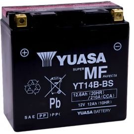 Yuasa YT14B-BS Maintenance Free 12 Volt AGM Battery (Bottle Supplied) buy in USA