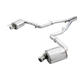 AWE Tuning 2015+ Dodge Challenger 6.4L/6.2L Non-Resonated Touring Edition Exhaust - Use Stock Tips buy in USA