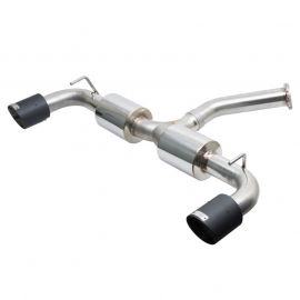 Injen 19-22 Hyundai Veloster N L4 2.0L Turbo Performance SS Axle Back Exhaust System - Carbon Tips buy in USA