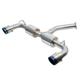 Injen 19-22 Hyundai Veloster N L4 2.0L Turbo Performance SS Axle Back Exhaust System - Burnt Ti Tips buy in USA