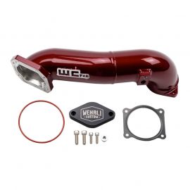 Wehrli 11-16 LML Duramax Passenger Side Upper Crossover Intercooler Pipe Kit - WCFab Red buy in USA