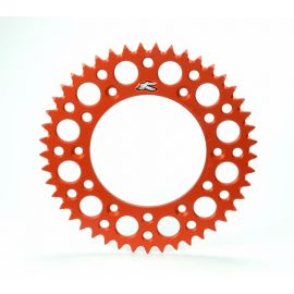 Renthal 11-23 KTM 65 SX Rear Grooved Sprocket- Orange 420-47P Teeth buy in USA