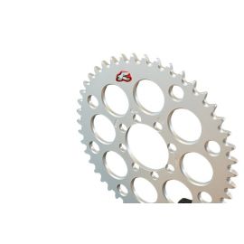 Renthal Barnes Style Rear Sprocket Grooved Silver - 520-46P Teeth buy in USA