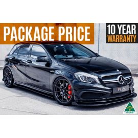 FLOW Designs A45 AMG W176 (PFL) Full Lip Splitter Set buy in USA