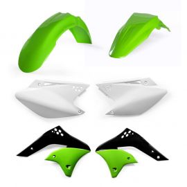 Acerbis 06-08 Kawasaki KX250F Plastic Kit - Green/White Original 06 buy in USA