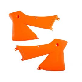 Acerbis 01-04 KTM SX/ EXC/MXC Radiator Shroud - Orange buy in USA