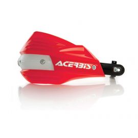 Acerbis X-Factor Handguard - Red w/White Logo buy in USA