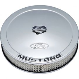 Ford Racing Air Cleaner Kit - Chrome w/Mustang Emblem buy in USA