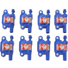 Granatelli 05-17 GM LS1/LS2/LS3/LS4/LS5/LS6/LS7/LS9/LSA Malevolent Coil Packs - Blue (Set of 8) buy in USA