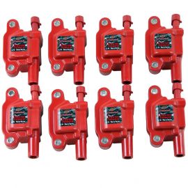 Granatelli 05-13 GM LS1/LS2/LS3/LS4/LS5/LS6/LS7/LS9/LSA Hi-Perf Coil Packs - Red (Set of 8) buy in USA