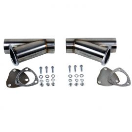 Granatelli 2.5in Stainless Steel Manual Dual Exhaust Cutout buy in USA