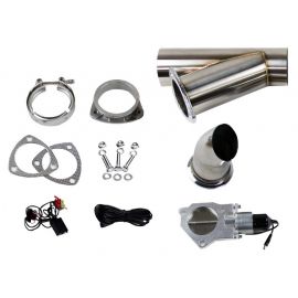 Granatelli 2.25in Stainless Steel Electronic Exhaust Cutout buy in USA