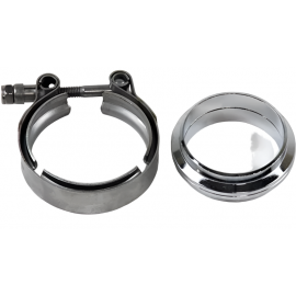 Granatelli 2.0in Flat Flanges w/V-Band Clamp buy in USA