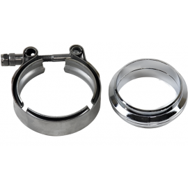 Granatelli 3.5in Flat Flanges w/V-Band Clamp buy in USA