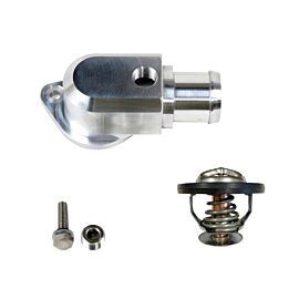 Granatelli 18-21 Jeep Trackhawk Billet Thermostat Housing w/160 Deg Thermostat buy in USA