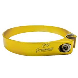 Granatelli 2.25in OD Hose Clamp ID Adjustment Range 57-59mm - Gold buy in USA