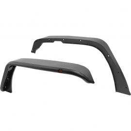 Westin/Snyper 07-17 Jeep Wrangler Tube Fenders - Front - Textured Black buy in USA