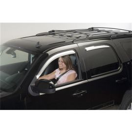 Putco 07-14 Chevrolet Tahoe (Set of 4) Element Chrome Window Visors buy in USA