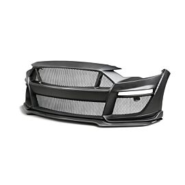 Anderson Composites 2018-2023 Ford Mustang Type-ST Fiberglass Front Bumper w/ CF Grille/Lip (NO CANCEL) buy in USA