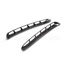 Anderson Composites 2015-2022 Mustang Carbon Fiber GT350 Style Fender Vent Inserts (Only Fit AC Fenders) buy in USA