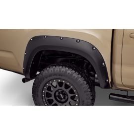 Bushwacker 16-18 Toyota Tacoma Pocket Style Flares 2pc 60.5/73.7in Bed - Black buy in USA