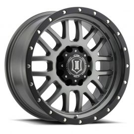 ICON Alpha 20x9 8x180 12mm Offset 5.5in BS Gunmetal Wheel buy in USA