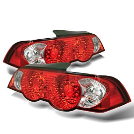 Spyder Acura RSX 02-04 LED Tail Lights Red Clear ALT-YD-ARSX02-LED-RC buy in USA