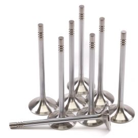 GSC P-D Ford Mustang 5.0L Coyote Gen 1/2 31.75mm Head (STD) Chrome Polished Exhaust Valve - Set of 8 buy in USA