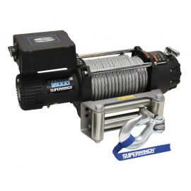 Superwinch 15000 LBS 12V DC 7/16in x 82ft Wire Rope Tiger Shark 11500 Winch buy in USA