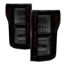 Spyder 18-19 Ford F-150 (w/o Blind Spot Sensor) LED Tail Lights - Blk Smk (ALT-YD-FF15018-LED-BSM) buy in USA