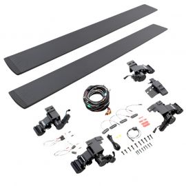 Go Rhino 15-23 Ford F-150 CC 4dr / 17-22 F-250/350 SD CC 4dr E-BOARD E1 Running Board Kit - Tex. Blk buy in USA