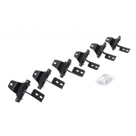 Go Rhino 18-22 Jeep Wrangler JLU 4DR Mounting Brackets (V-Series V3/RB10 Slim/RB20 Slim) - Tex. Blk buy in USA