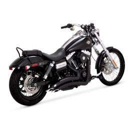 Vance & Hines HD Dyna 06-17 Big Radius 2-2 Black PCX Full System Exhaust buy in USA